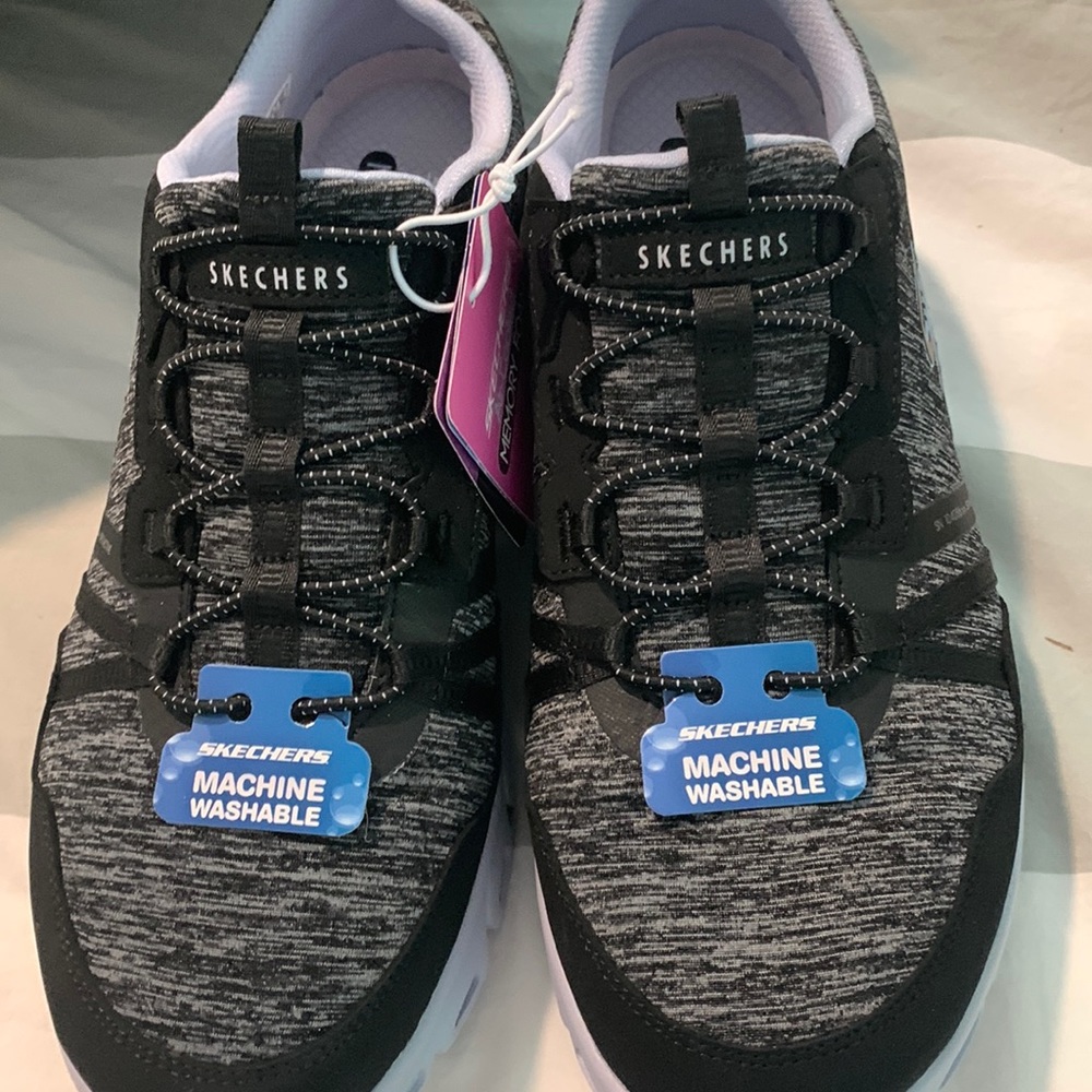 Skechers slip-on comfort sneakers!